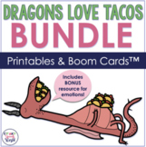 Dragons Love Tacos Speech Therapy BUNDLE