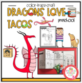 Dragons Love Tacos book Craft