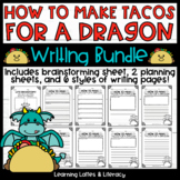 Dragons and Tacos Writing Activity How to Cinco de Mayo Pr