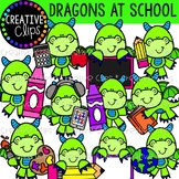 Dragons at School Clipart {Creative Clips Clipart}