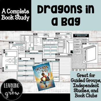 Preview of Dragons in a Bag - Book Study
