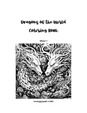 Dragons of the World Coloring Book: 100 Dragons Volume 1