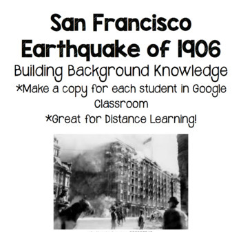 Preview of Dragonwings: San Francisco Earthquake 1906
