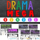 Drama Acting and Improvisation Scene Cards & Rubrics MEGA BUNDLE