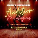 Drama Audition Monologues