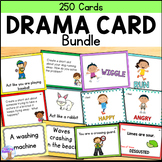 Drama Card Activities / Games Bundle - Charades, Tableaux,