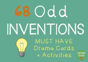 Preview of Drama Cards : ODD INVENTIONS with suggested drama activities