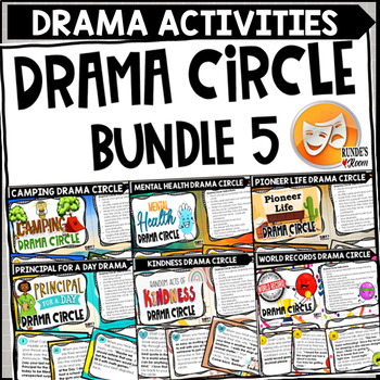 Preview of Drama Circle Activities Bundle 5