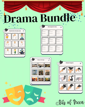 Preview of Drama Class Lesson Plans - 1 year