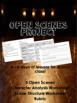Preview of Drama Class Open Scenes Project!