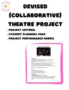 Preview of Drama Devised (Collaborative) Theatre Project