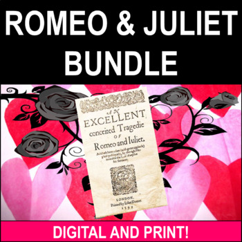 Preview of Romeo and Juliet Bundle - DIGITAL