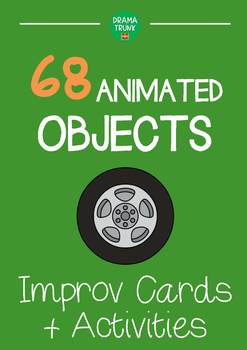 Preview of Improv Games with 68 ANIMATED OBJECTS improv cards