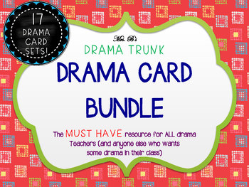 Preview of Drama Cards : BUNDLED 17 SETS (with Drama Activities & Games)