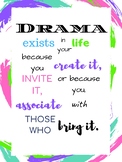 Drama Exists Poster