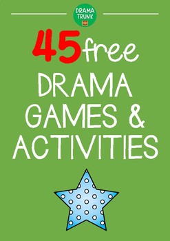 FREE Drama Games and Drama Activities for Middle School / High School