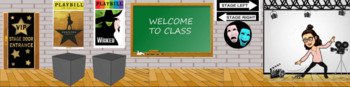 Preview of Drama Google Classroom Banner