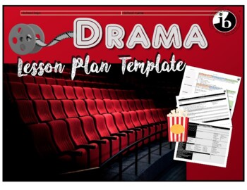 Preview of Drama Inquiry based IB PYP Lesson Plan Template