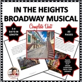 Theater Arts Lesson Study Guide In the Heights the Broadway Musical