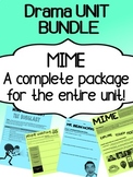 Drama MIME unit - Complete Unit Bundle