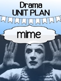 Drama - Mime Unit Plan for high school