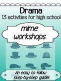 Drama - Mime activities and games for high school
