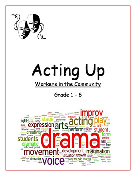 Preview of Drama, Movement, Voice program for Grade 1-6 - Community