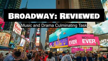 Preview of Drama/Music: Reviewing a Musical Assignment