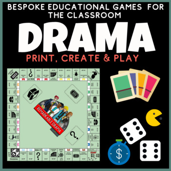Preview of Drama Print Play Revision Board Game