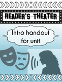 Drama Reader's Theatre for Middle school and high school -