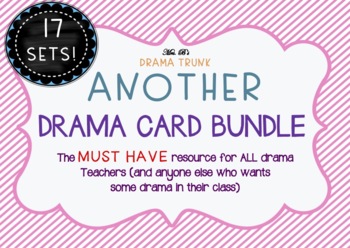 Preview of Drama / Role Play Cards: ANOTHER BUNDLE (with suggested drama activities)