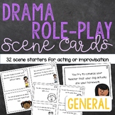 Drama Role Play Scene Card Starters for Acting and Improvisation