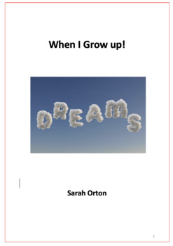 Preview of Drama Script - When I grow Up - A Musical assembly item package.