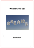 Drama Script - When I grow Up - A Musical assembly item package.