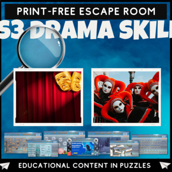 Preview of Drama Skills Escape Room