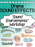 Drama Sound Effects - Radio play activity for high school
