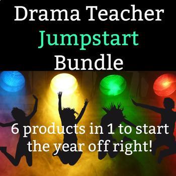 Preview of Drama Teacher Jumpstart Bundle - 6 products in 1 to start your year off right!