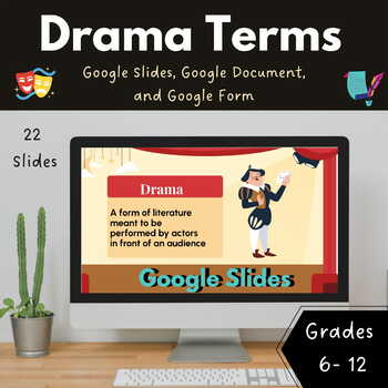 Preview of Drama Terms Google Classroom