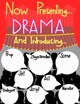 Preview of Drama Terms Interactive Notes