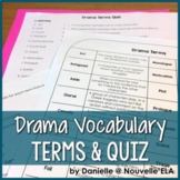 Drama Terms Worksheets & Teaching Resources | Teachers Pay Teachers