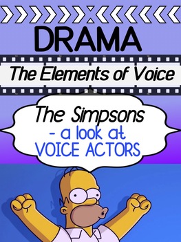 Preview of Drama - The Simpsons - Elements of Voice / Voice Actors