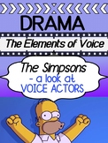 Drama - The Simpsons - Elements of Voice / Voice Actors