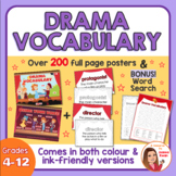 Drama/Theater Vocabulary Posters FULL PACK (Over 200 Posters!)