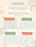 Drama Therapy Fact Sheet