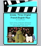 Drama: Three Original French/English Plays - Scripts to Pe