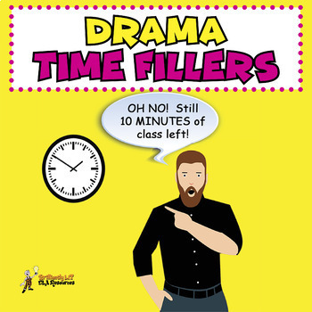 Preview of DRAMA TIME FILLER & EXIT TICKET FUN ACTIVITIES- GREAT DRAMA SUB PLANS!