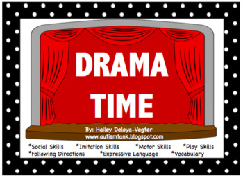 Preview of Drama Time: Games, Movement and Social Emotional Skills for Students with Autism