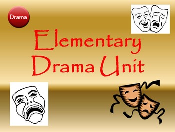 Preview of Drama Unit