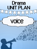 Drama - Unit Plan for high school - Voice