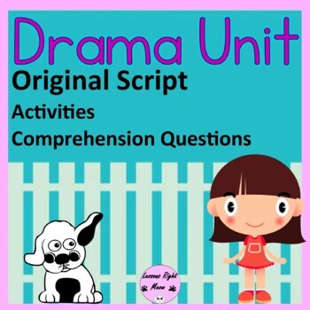 Preview of Drama Unit- Play with comprehension questions, plot and elements activity